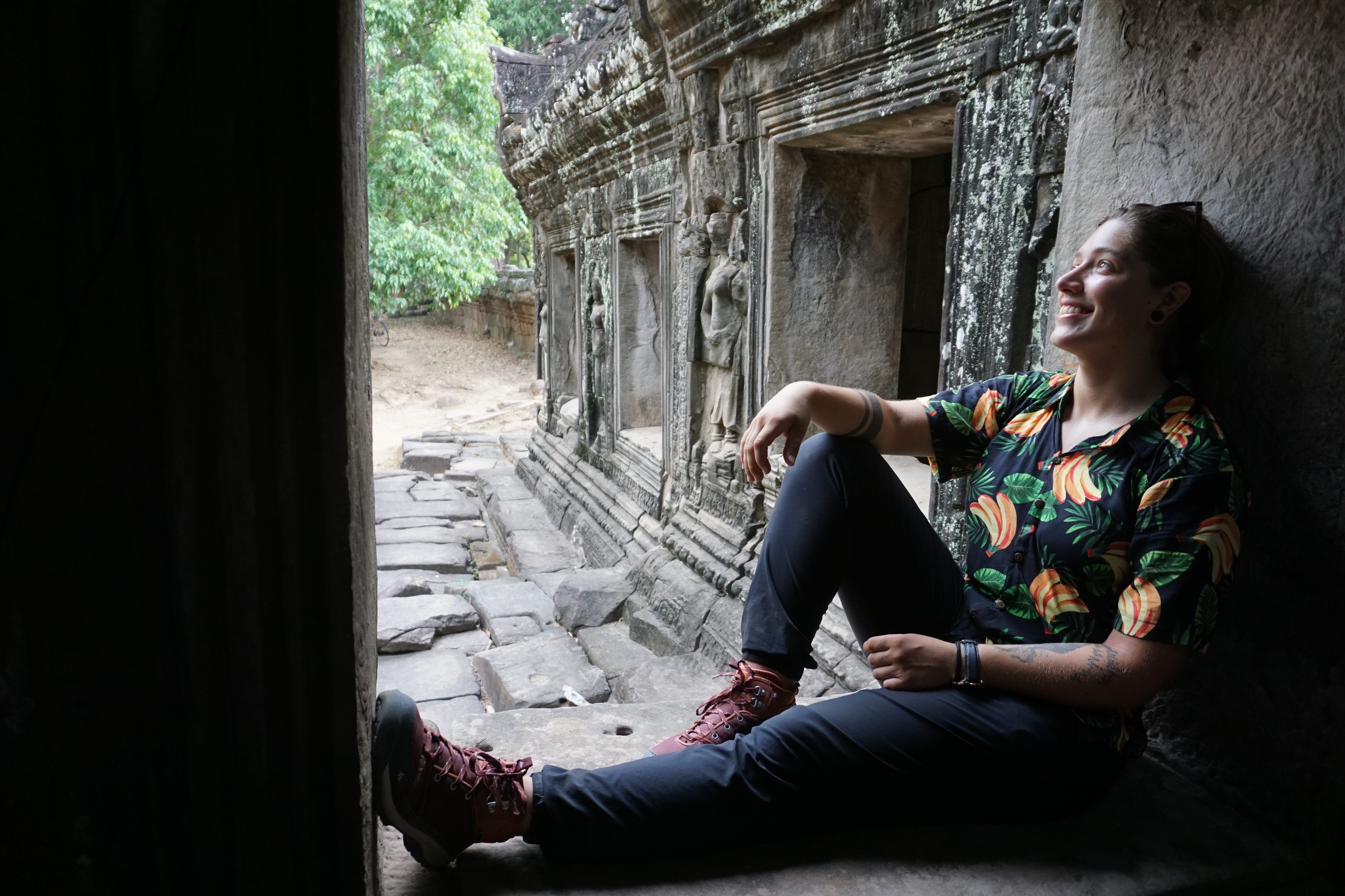 Sofia in Cambodia
